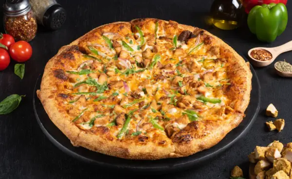Butter Chicken Pizza