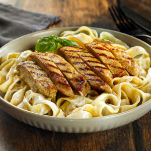 Fettuccine Alfredo with Chicken