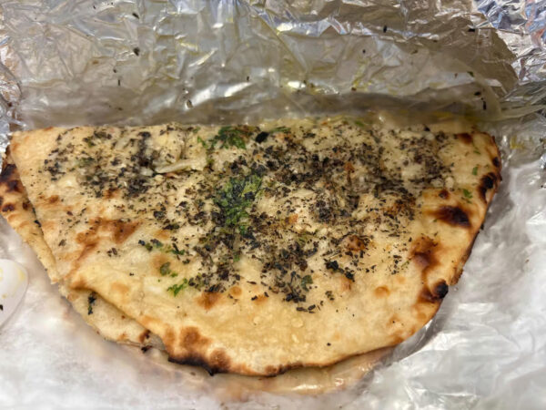 #66 | Garlic and basil naan