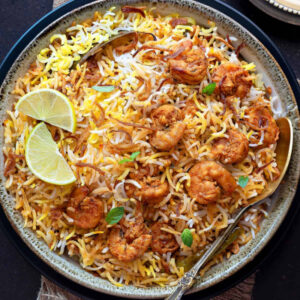 #61 | Prawn biryani