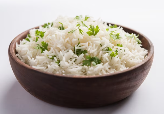 #55 | Steamed basmati rice