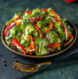 #84 | Mixed green salad